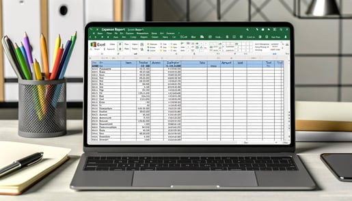 Rendición de gastos en Excel