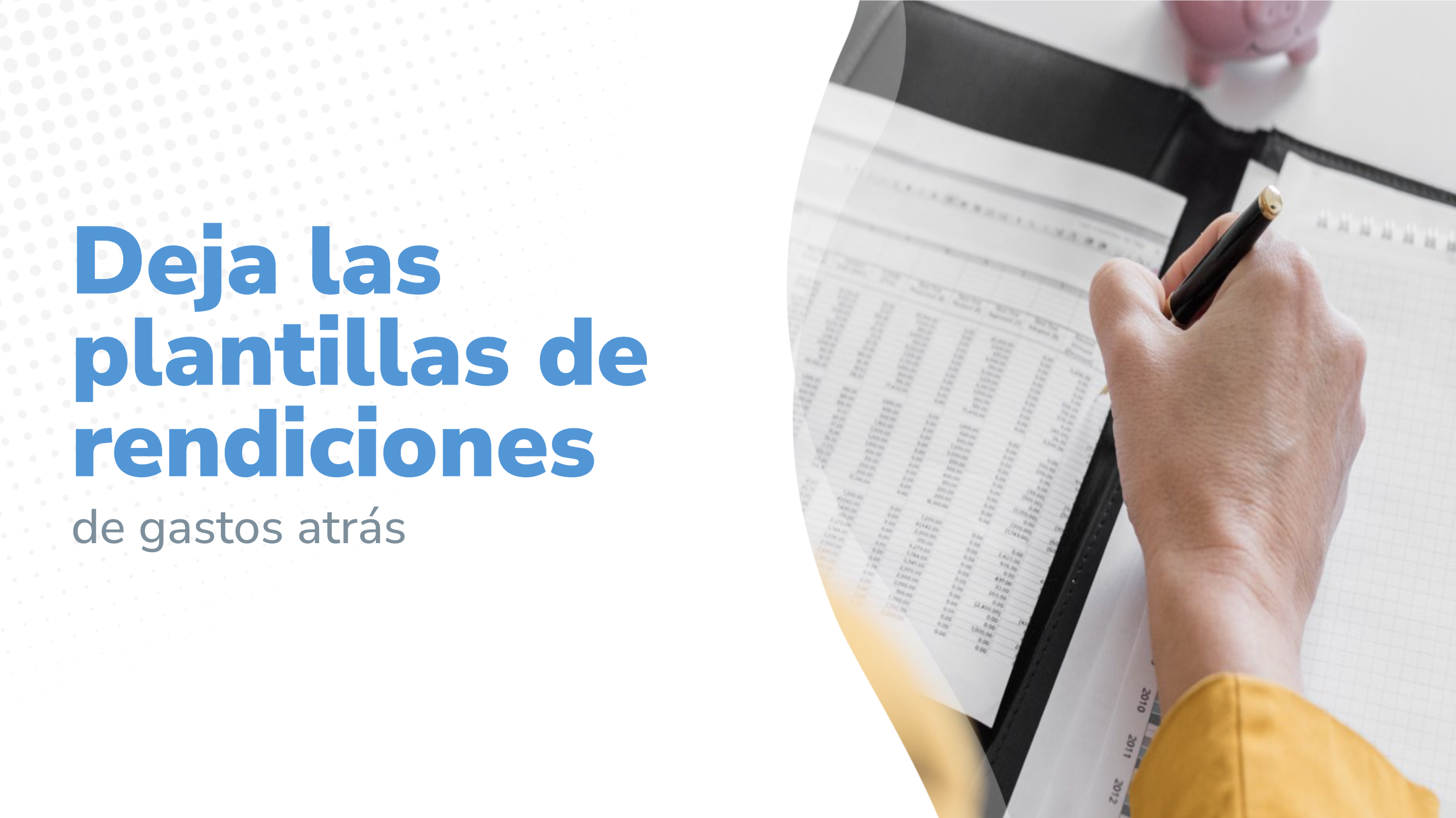 Plantillas de rendición de gastos